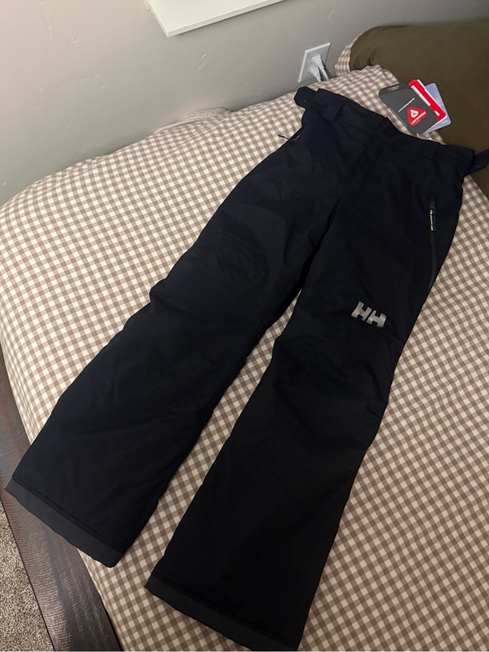 Helly Hansen Kid Black Waterproof Snow Pants- NWT